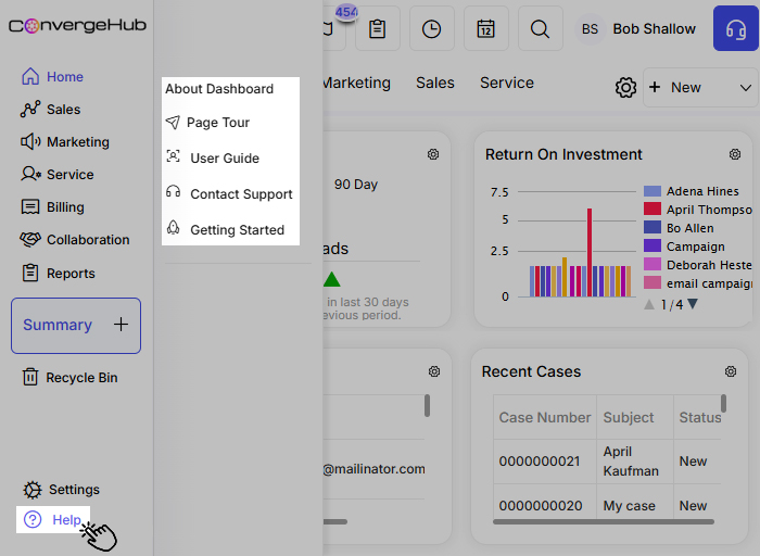 convergehub contact support