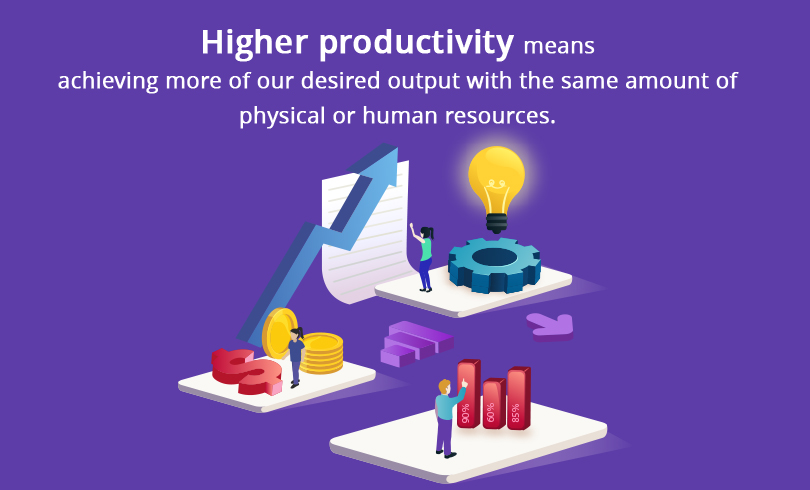 Higher productivity