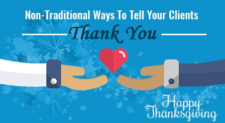Creative non traditional Ways To wish your clients