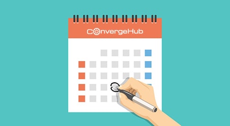 Using ConvergeHub Calendar